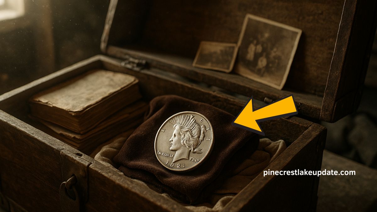 1921 Peace Dollar Discovered In Forgotten Trunk Sells For $92,000 At Auction