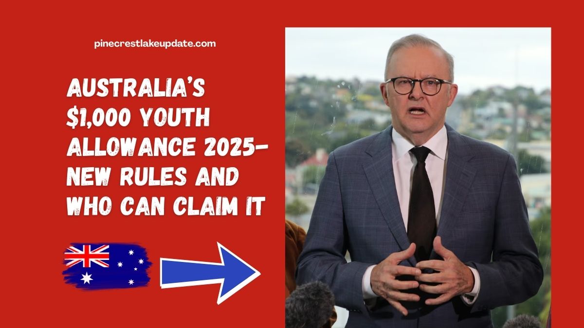 Australia’s $1,000 Youth Allowance 2025- New Rules and Who Can Claim It