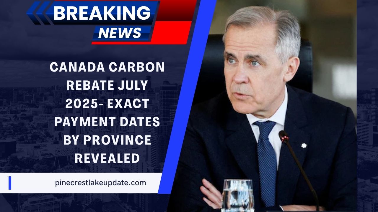 Canada Carbon Rebate July 2025- Exact Payment Dates By Province Revealed