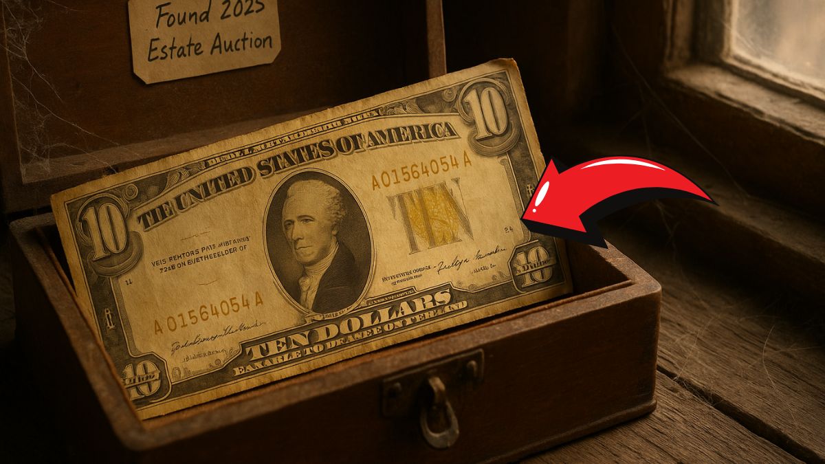 Cash Box Held 1928 $10 Gold Certificate That Blew Away Collectors